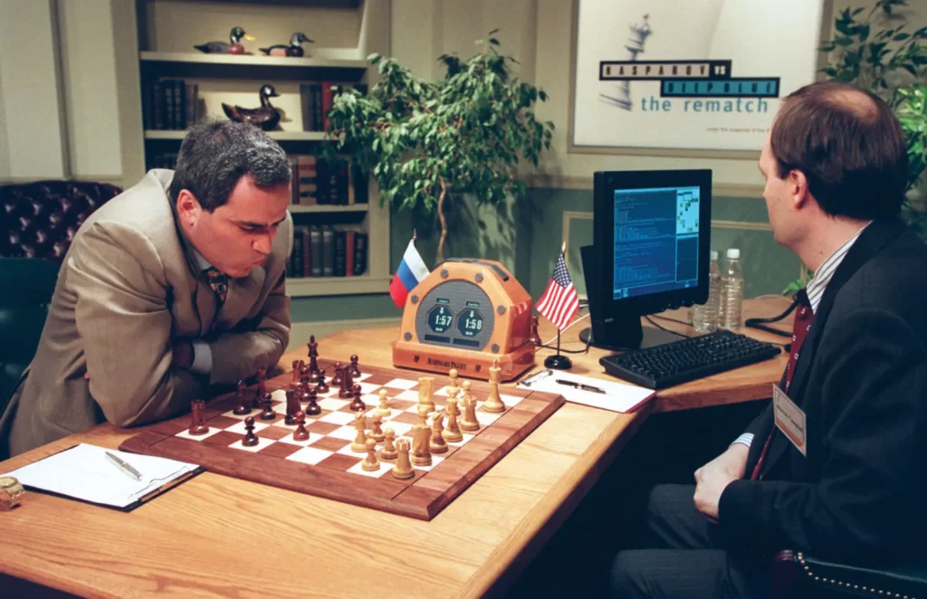 AI IBM Deep Blue vs Gary Kasparov