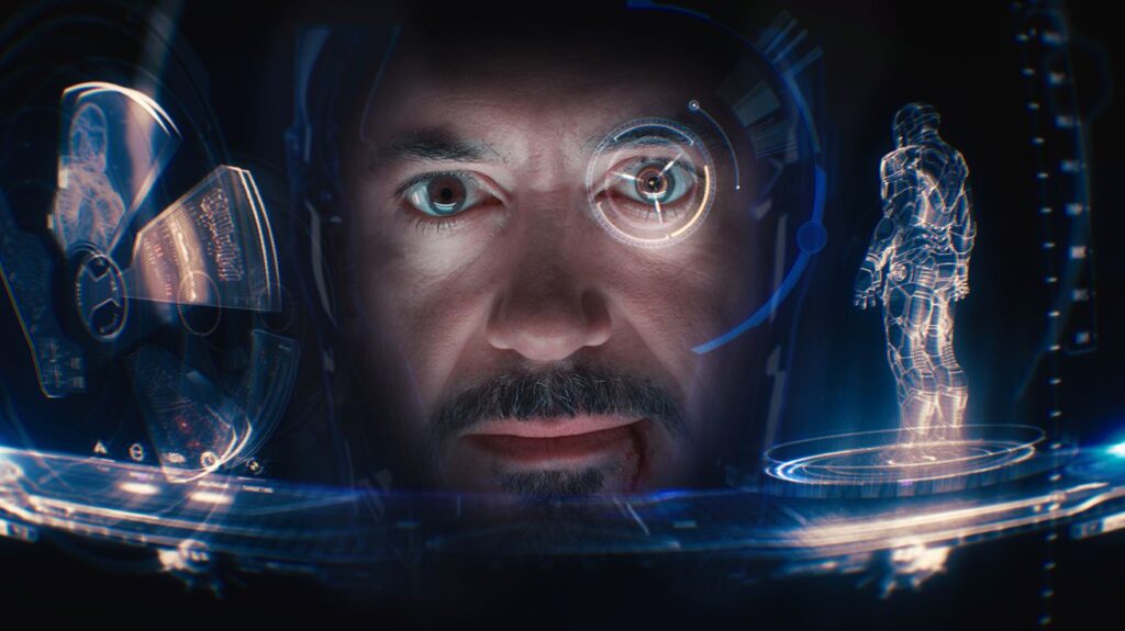 Ilustrasi Kelebihan Artificial Intelligence pada film Ironman