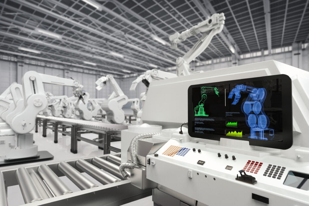 Robot AI di Industri Manufaktur